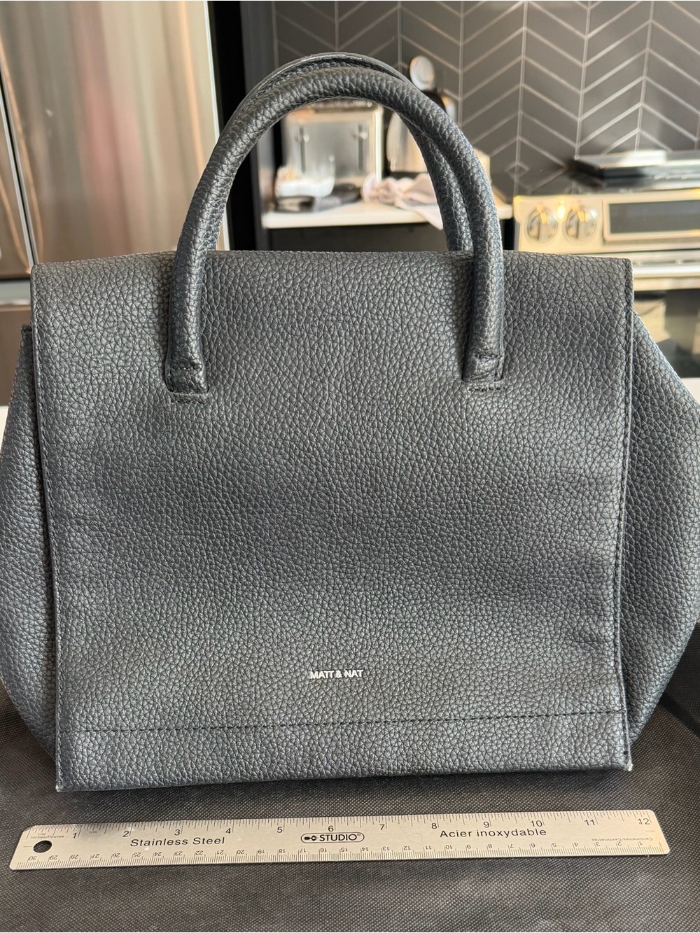 Matt & Nat Black Satchel